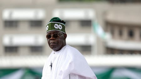 Bola Ahmed Tinubu, presidente de Niger. Foto: Reuters.