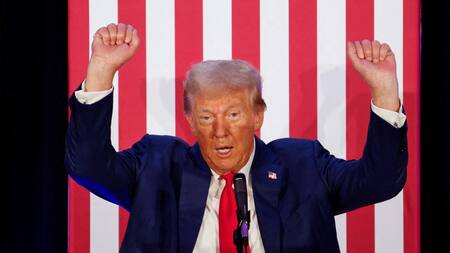 Donald Trump, expresidente de EEUU. Foto: Reuters