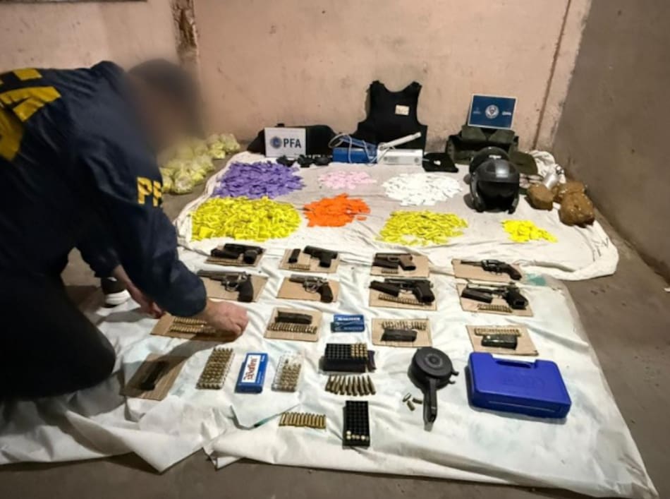 Allanamiento contra el Clan Villalba.