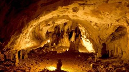 La Caverna de las Brujas, ubicada en Mendoza, Argentina. Foto: NA