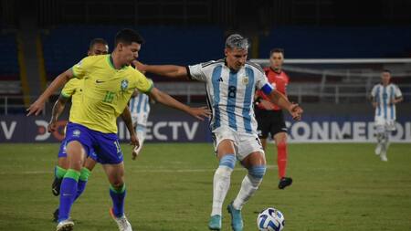 Argentina vs. Brasil, Sudamericano Sub20. Foto: NA.