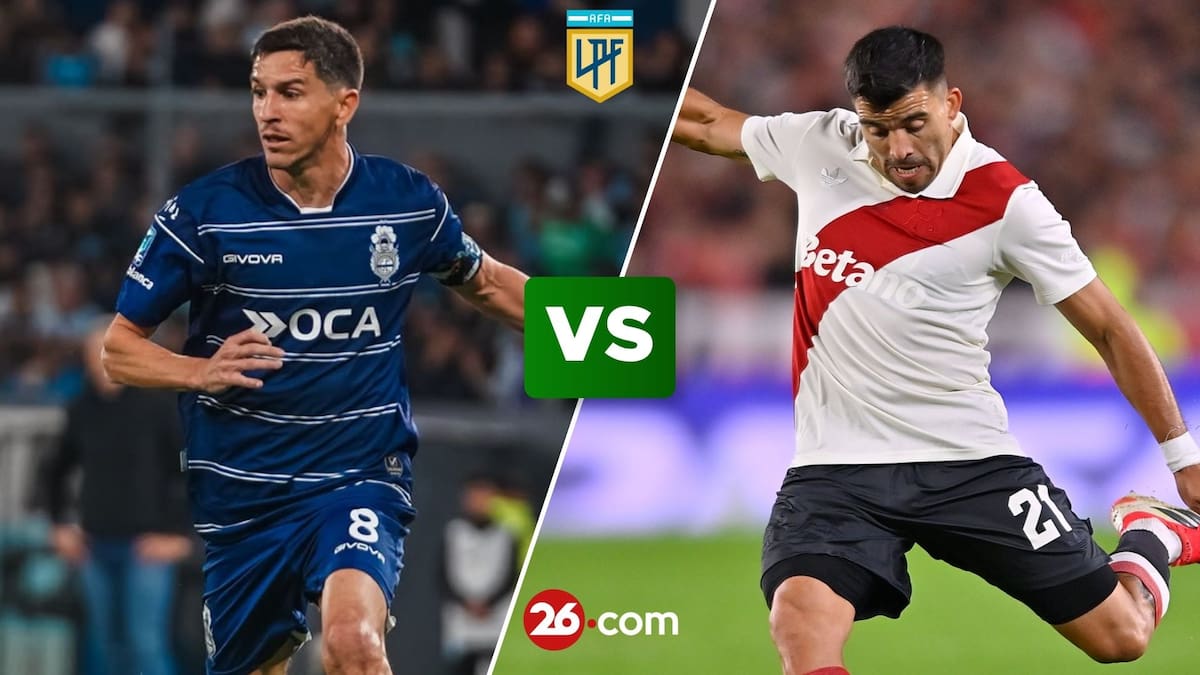 Gimnasia de La Plata vs River Plate por el Torneo Clausura 2026.