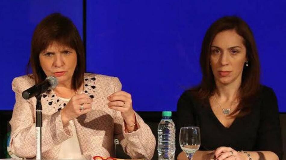 Patricia Bullrich y María Eugenia Vidal