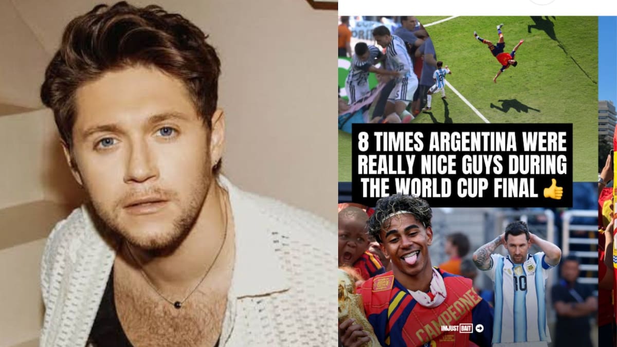El repudiable "like" de Niall Horan contra la Argentina.