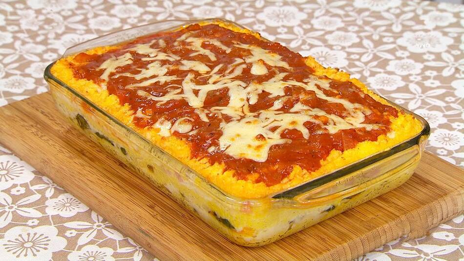 Polenta rellena. Foto: captura YouTube