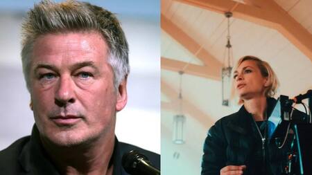 Alec Baldwin y Halyna Hutchins