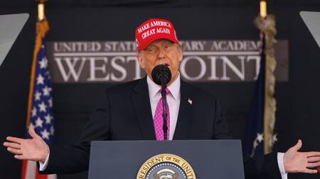 Donald Trump, presidente de Estados Unidos. Foto: Reuters/Eduardo Muñoz