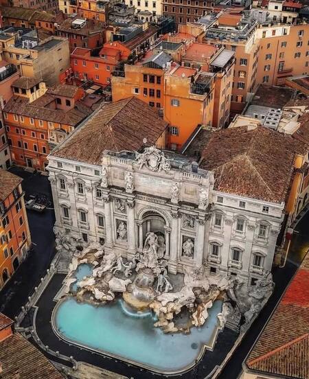 Roma, la mejor ciudad para caminar. Foto Instagram @zittano