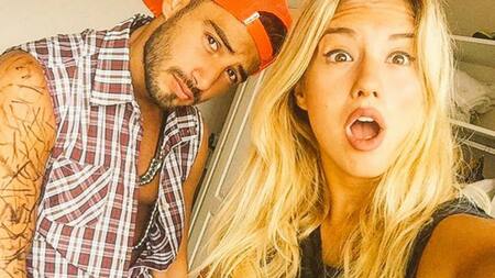 Flor Vigna y Nicolás Occhiato