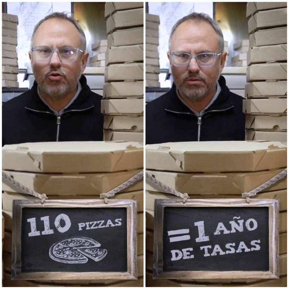 Diego Valenzuela; intendente de Tres de Febrero. Foto: captura de video.