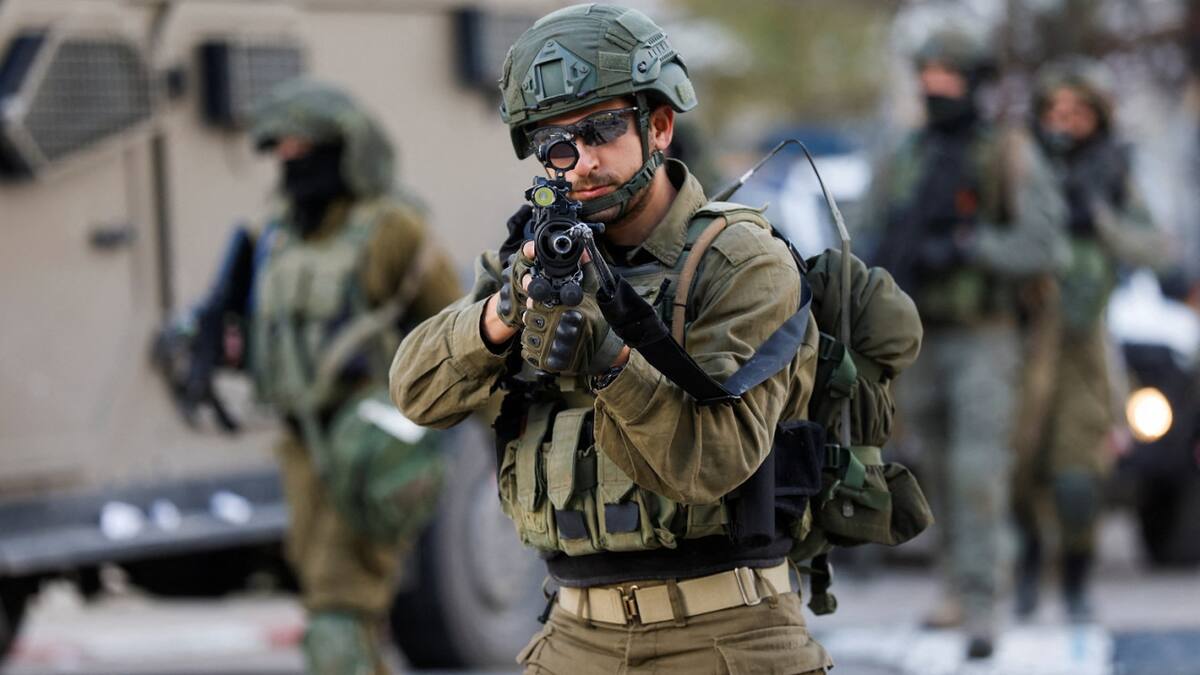 Soldado israelí; Guerra en Media Oriente. Foto: Reuters