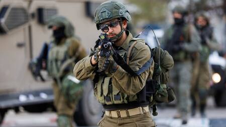Soldado israelí; Guerra en Media Oriente. Foto: Reuters