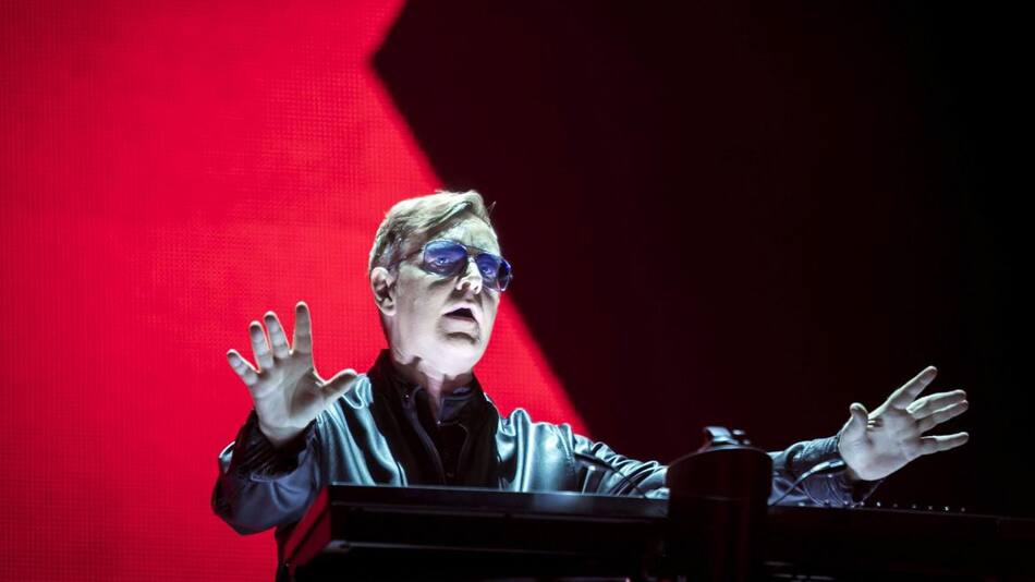 Andrew Fletcher, tecladista de Depeche Mode. Foto: EFE.