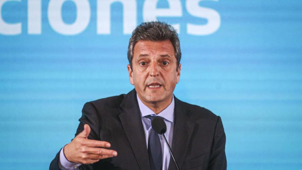 Sergio Massa. Foto: NA.