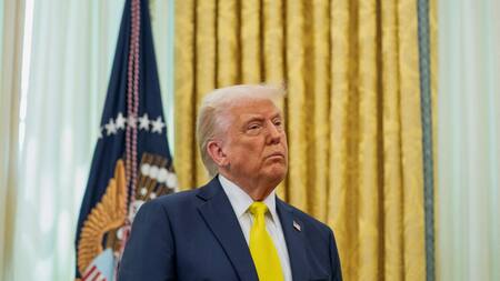 Donald Trump, presidente de Estados Unidos. Foto: Reuters/Nathan Howard