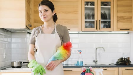 Empleadas domésticas. Foto: Freepik.