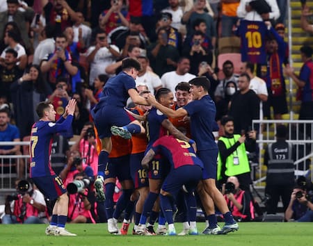 El Real Madrid fue goleado por el Barcelona. Foto: Reuters.