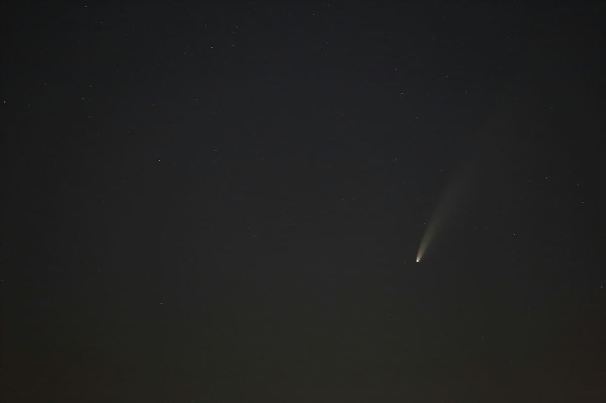 Cometa, astronomía. Foto: Unsplash.
