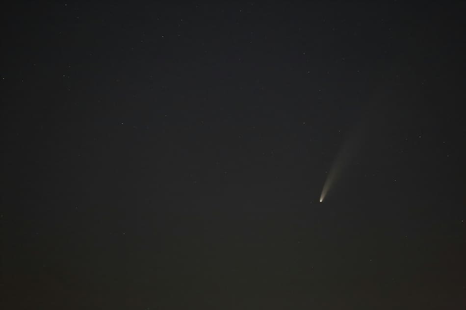 Cometa, astronomía. Foto: Unsplash.