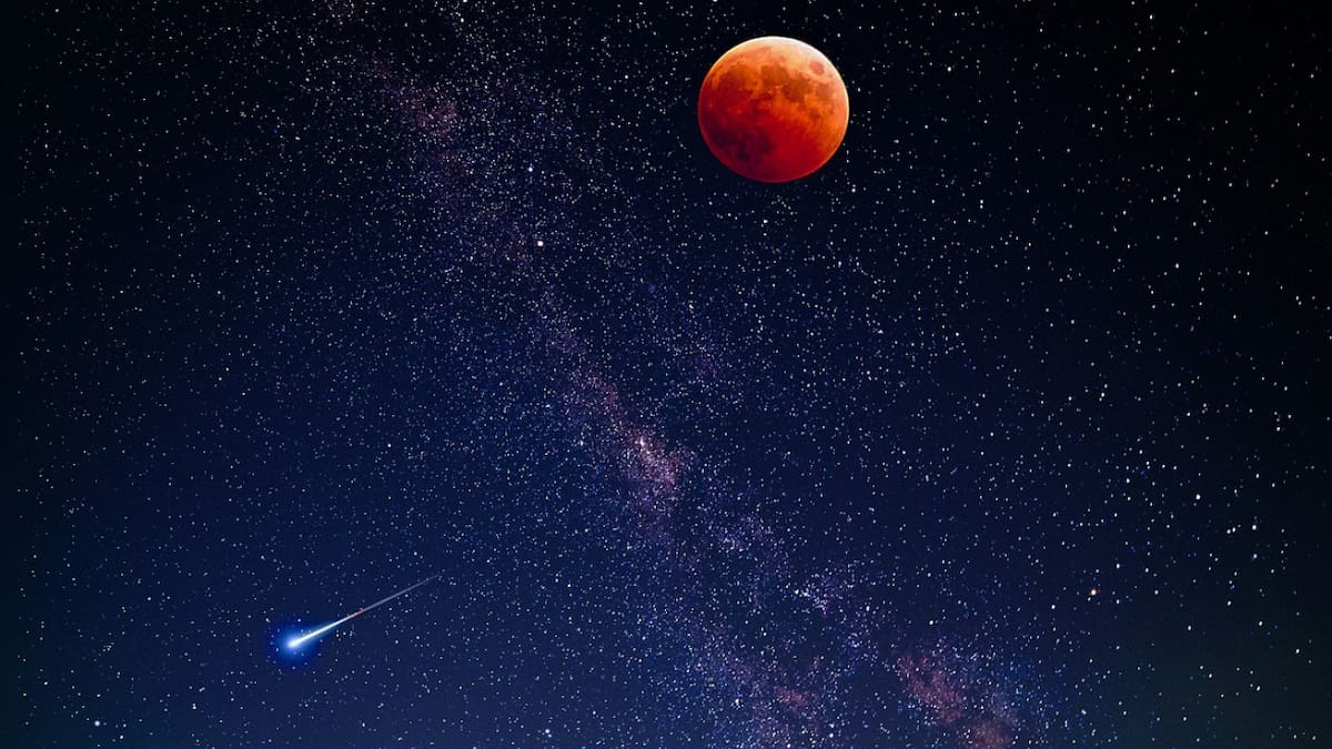 Cometa; Espacio; Planeta Tierra. Foto: Unsplash.