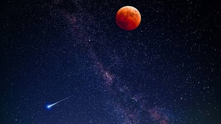 Cometa; Espacio; Planeta Tierra. Foto: Unsplash.