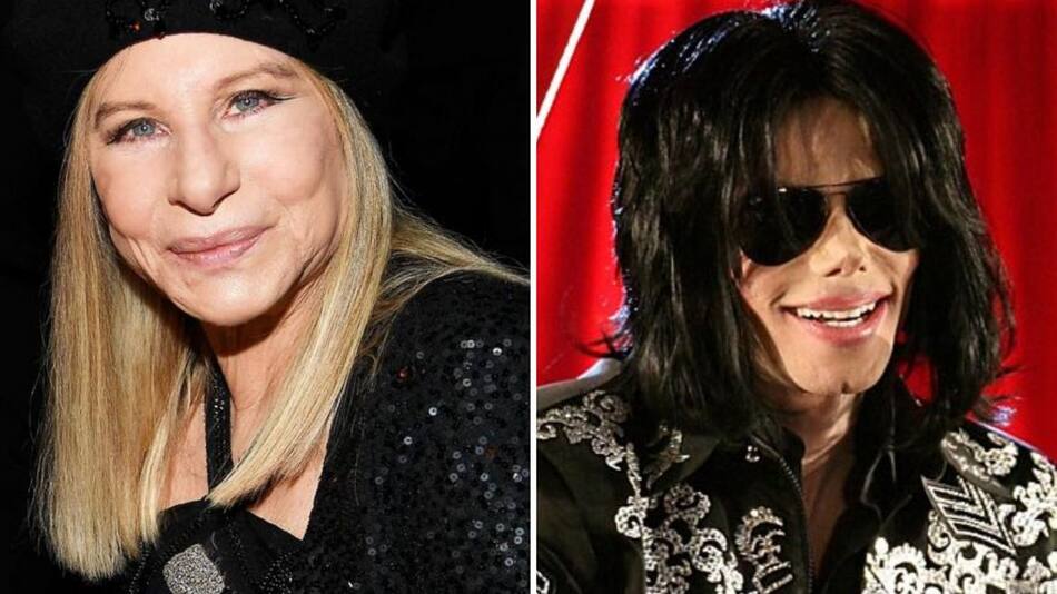 Barbra Streisand y Michael Jackson
