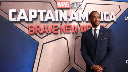 Anthony Mackie, actor de Capitán América. Foto: Reuters/Mario Anzuoni