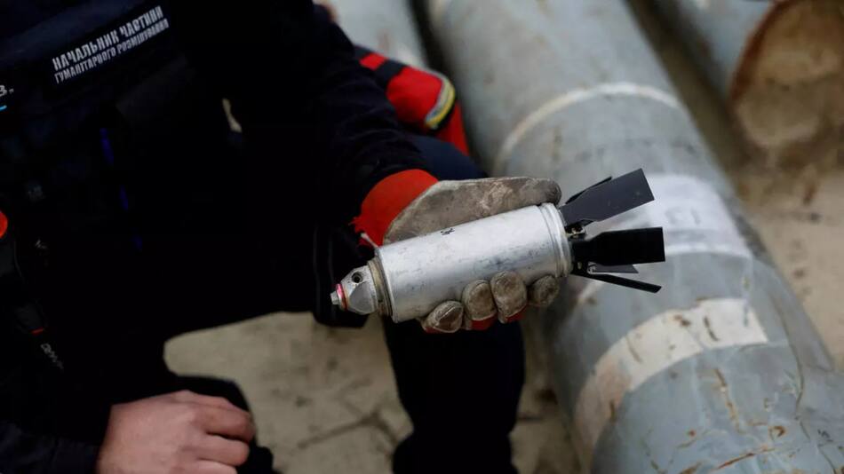 Bombas de racimo. Foto: EFE