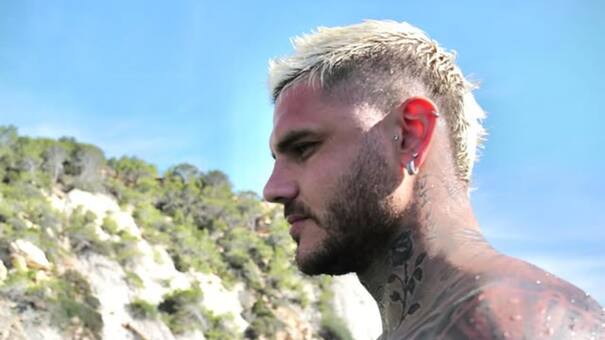 Cuestionaron el estado físico de Mauro Icardi: la foto con poca ropa que compartió en sus redes sociales