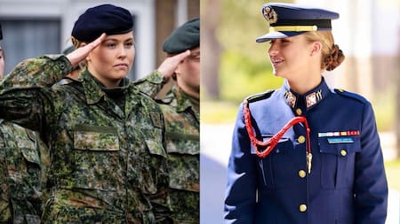¿Disciplina total o formación flexible?: el contraste entre la carrera militar de Amalia de Orange y Leonor de España