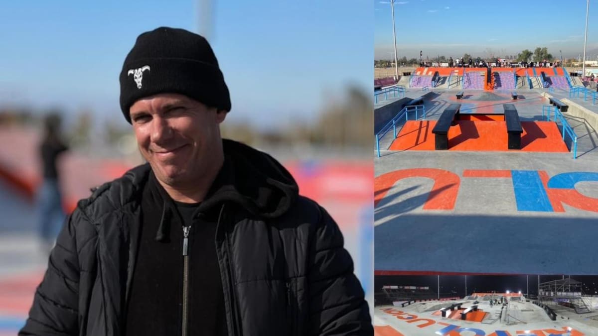 Mundial de skate en Argentina: Martín Pibotto, el constructor de 120 pistas y coach de la Selección