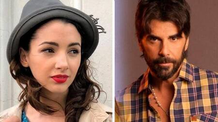 Juan Darthés - Thelma Fardín. Foto: NA.