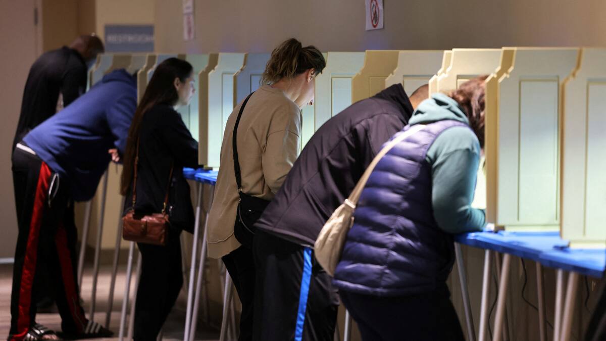 Elecciones en Estados Unidos. Foto: Reuters.