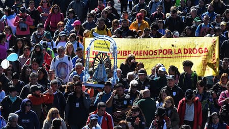 Peregrinación a Luján. Foto: Télam.