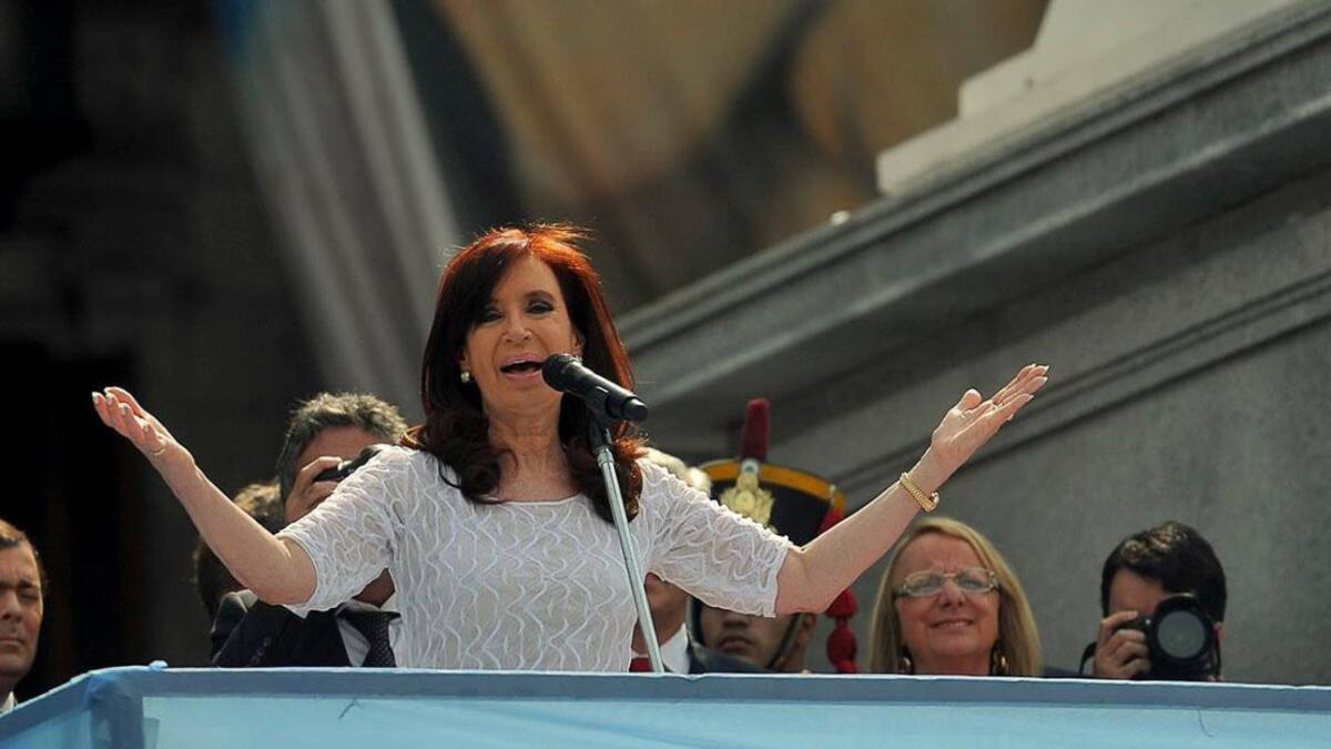 Cristina Fernández de Kirchner. Foto: Télam.