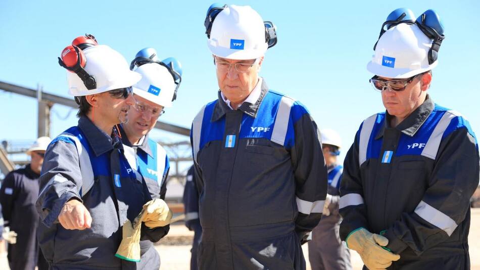 Guillermo Nielsen, presidente de YPF en Vaca Muerta