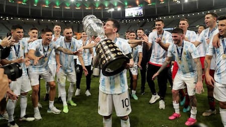 Argentina campeón de la Copa América. Foto: Télam
