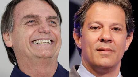 Brasil - Bolsonaro y Haddad