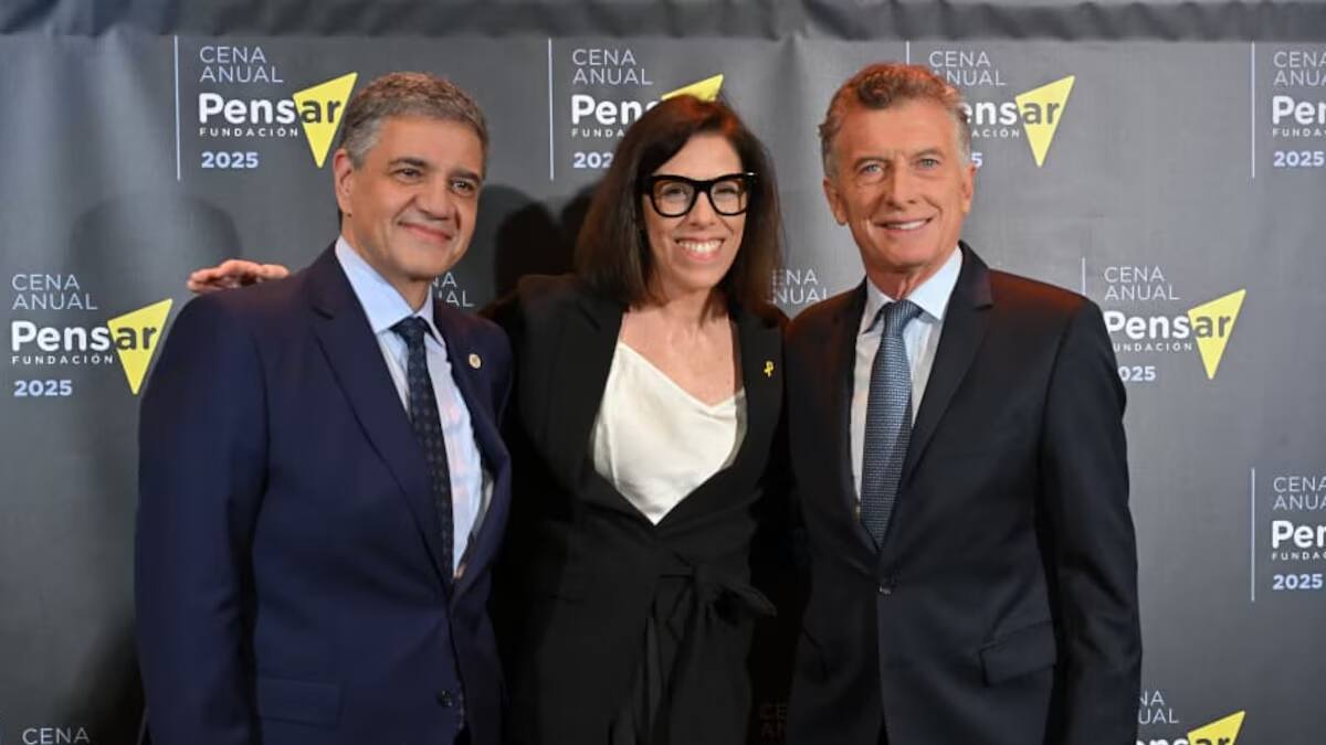 Jorge Macri, Laura Alonso y Mauricio Macri