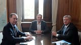 Santilli y Adorni se reunieron con Sergio Ziliotto, gobernador de La Pampa: busca un nuevo apoyo para el Presupuesto 2026