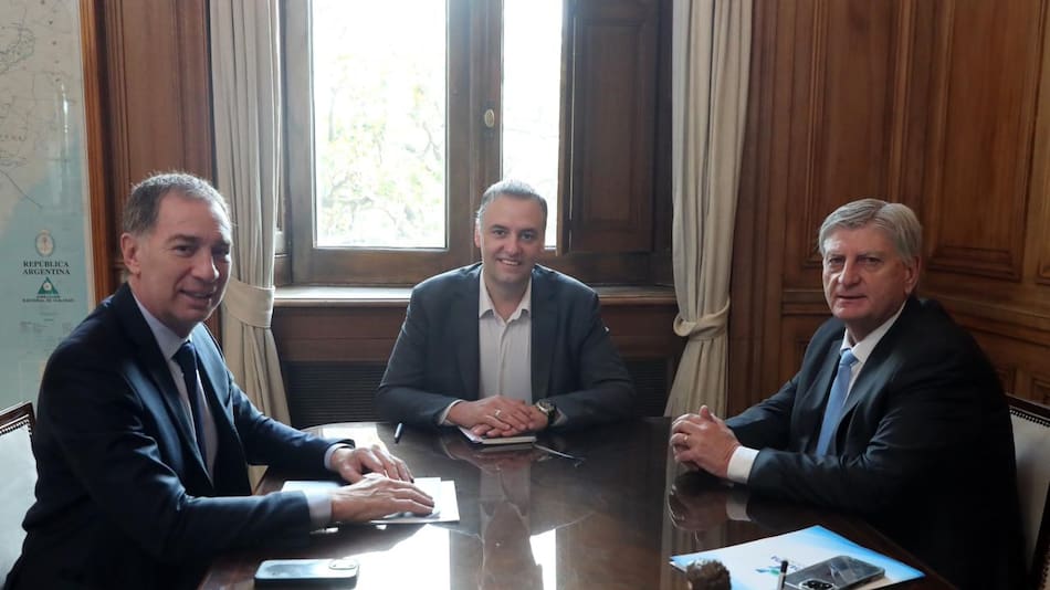 Santilli se reunió con el Gobernador de La Pampa para escuchar sus reclamos de cara al Presupuesto 2026