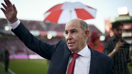 Ricardo Bochini, histórico jugador de Independiente. Foto: NA