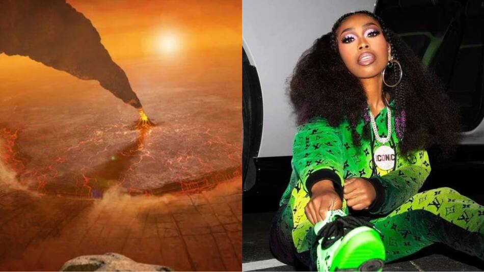 Ilustración de Venus y Missy Elliott. Foto: NASA / Instagram.