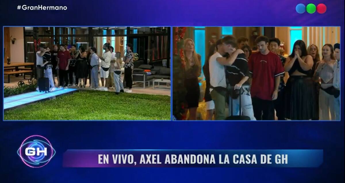 Axel es el segundo eliminado de Gran Hermano. Foto: Captura.