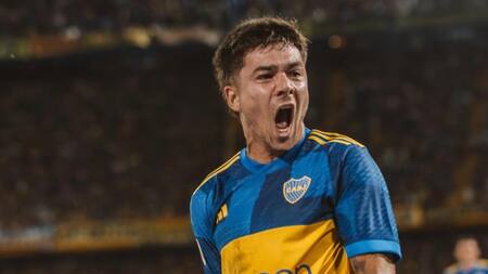 Lucas Blondel, jugador de Boca. Foto: Instagram/@lucasblondel17.