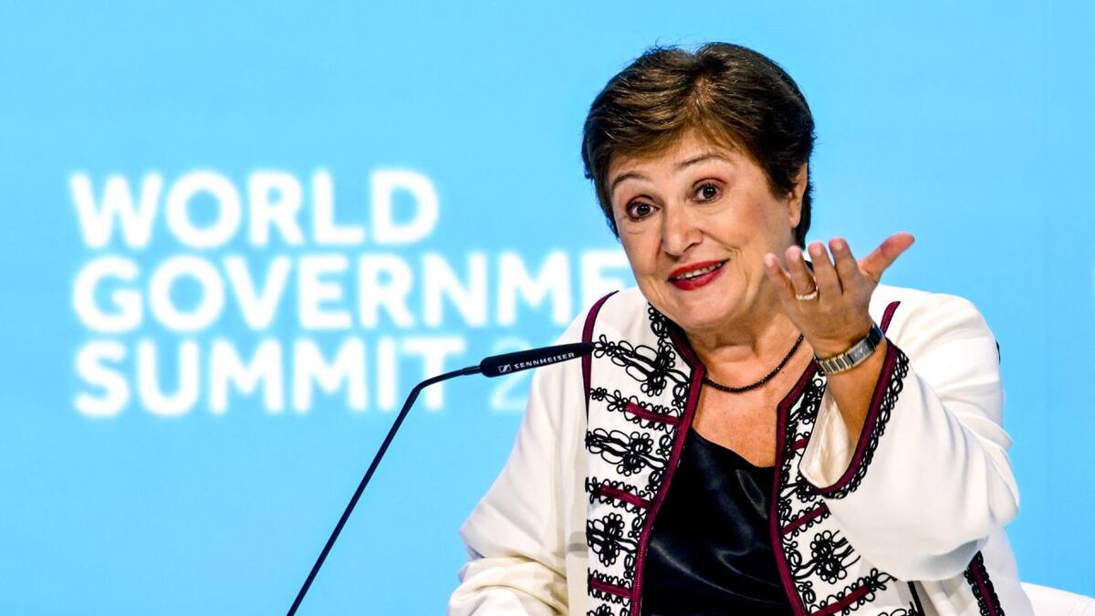 Kristalina Georgieva advirtió a la Unión Europea. Foto: Reuters.