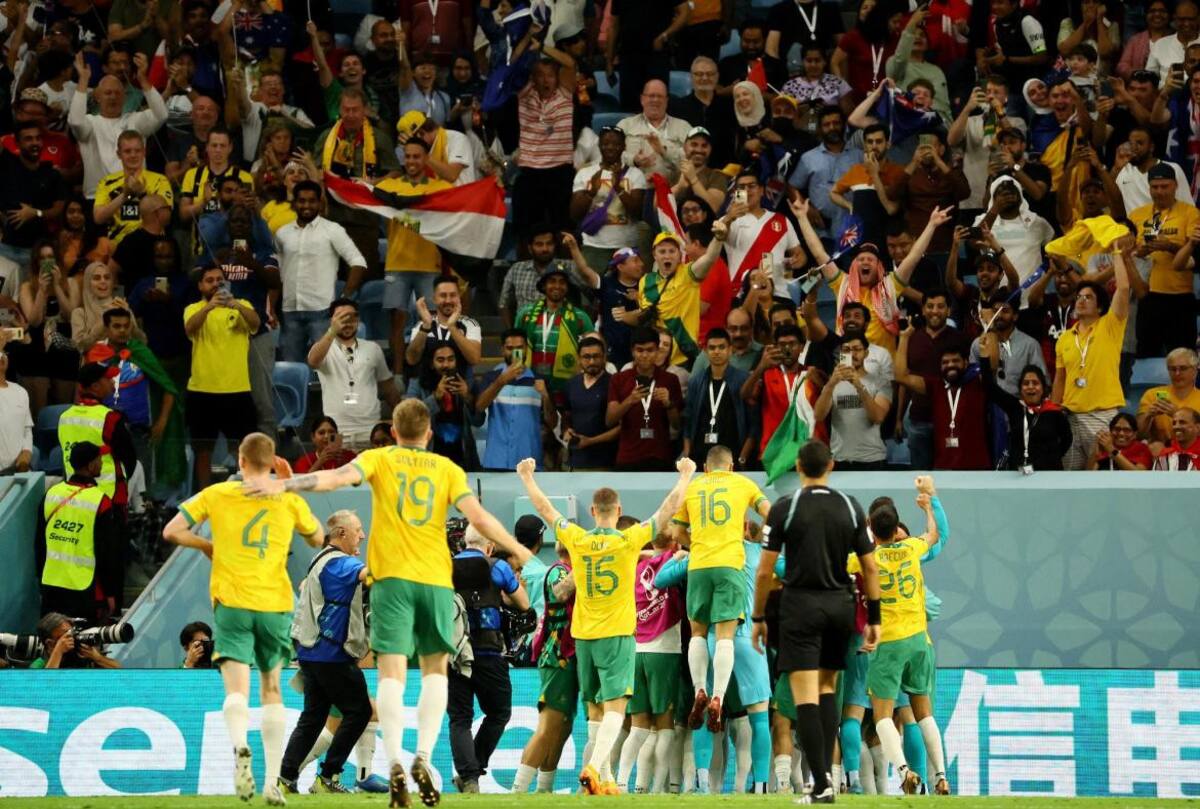 Mundial Qatar 2022, Australia vs. Dinamarca, Reuters