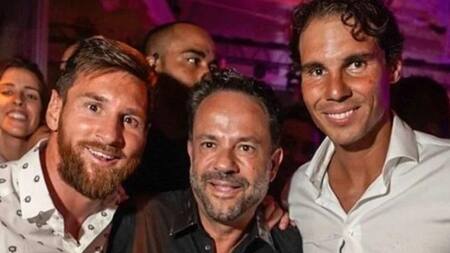 Lionel Messi y Rafael Nadal.