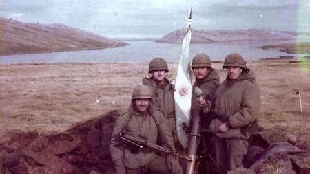 Soldados en Malvinas. Foto: argentina.gob.ar