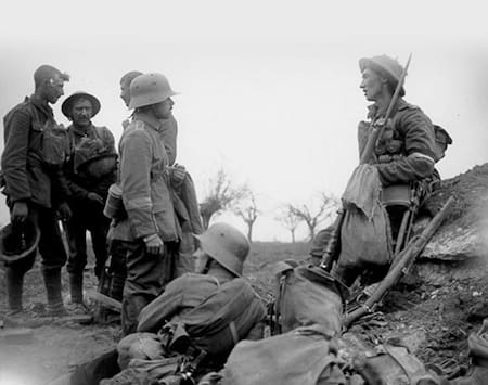 Navidad en la Primera Guerra Mundial